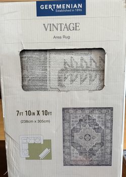 Brand New Vintage Area Rug 7FT 10IN *10FT for $100
