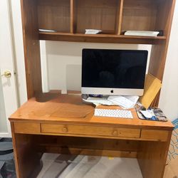 Desk With Shelves