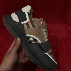 Burberry Check Sneakers 