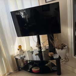 Tv Stand The Tv Is Not Included With Three Shelves