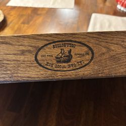 Vintage Cal Oak Wood Box