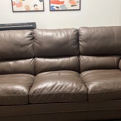Leather Couch Never Used