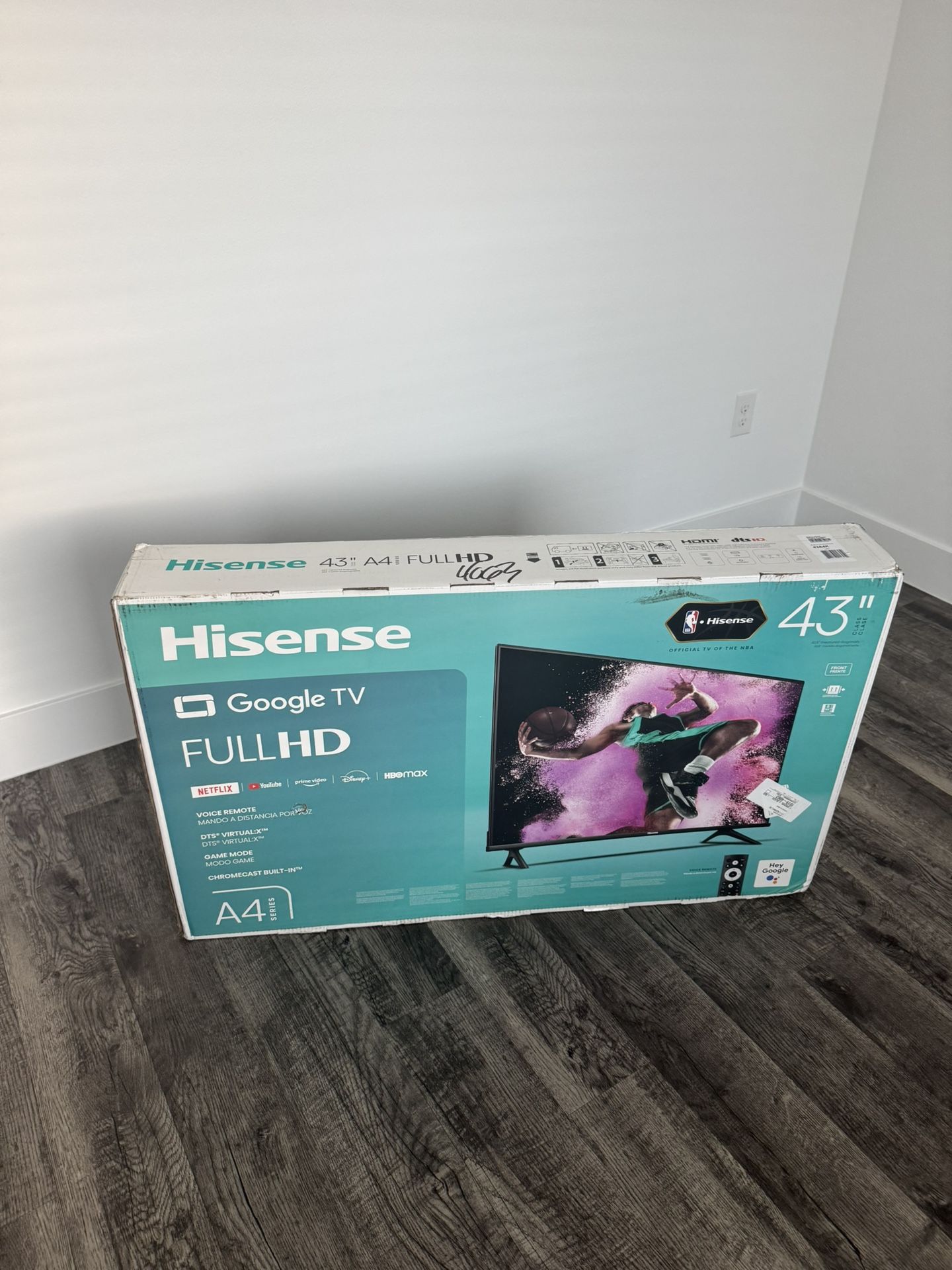 Hisense 43in Full HD TV ( Brand new)