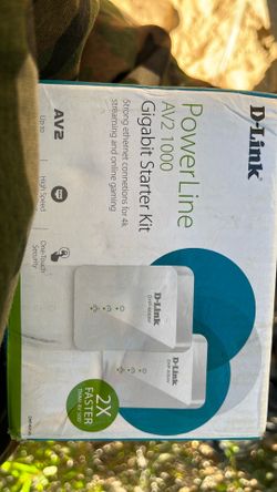 PowerLine AV2 1000 Gigabit starter kit. Not asking full price