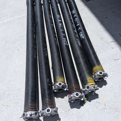 Garage door and. Springs