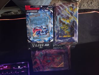 Pokémon Card decks x3
