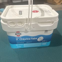 HTH 3” Chlorine Tabs Advanced - 5lbs