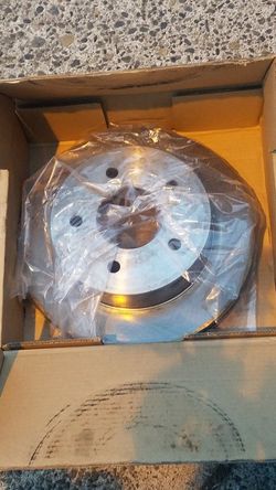 Brake disk with pads