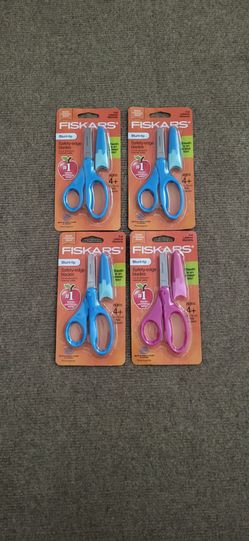 Fiskars Safety Edge Blades Scissors Kids New ( $3 Each!)