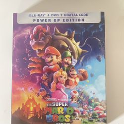 Super Mario Bros Movie DVD