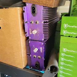 Lumatek Ballasts 1000w Dimmable 8" Og Hoods With Used Bolts