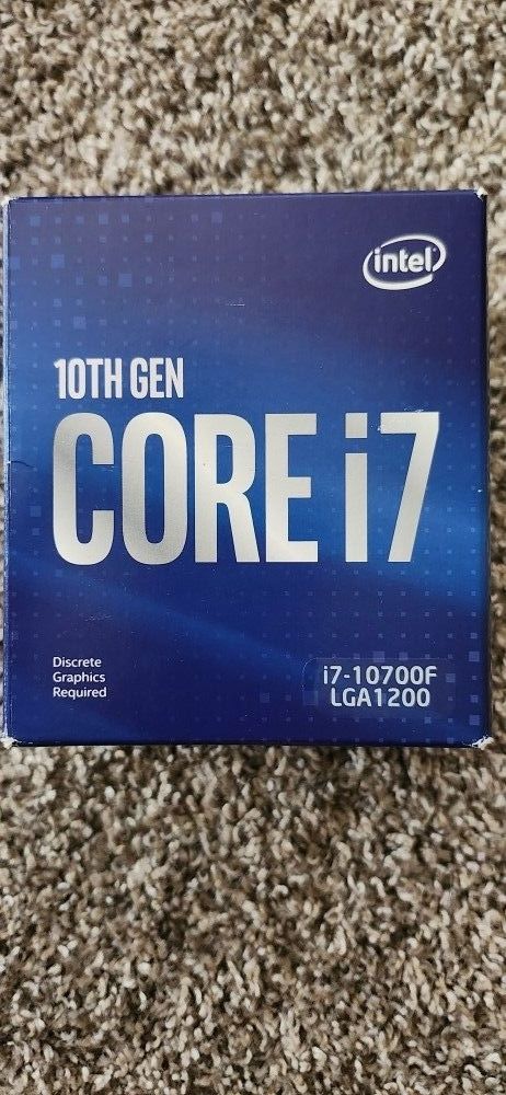 Intel Core I7-10700F Processor