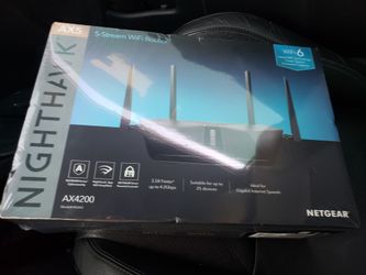 Nighthawk  Ax5 Router