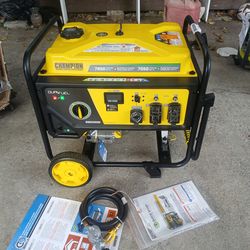 Champion Generator Dual Fuel 7850w $550