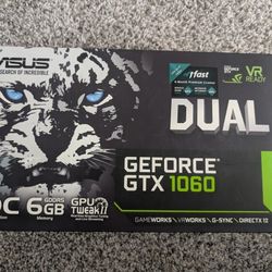 ASUS GeForce GTX 1060 6GB Graphics Card