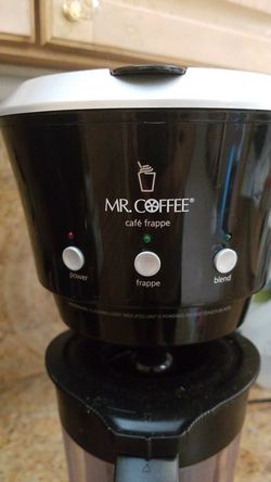 Mr Coffee Frappe Maker