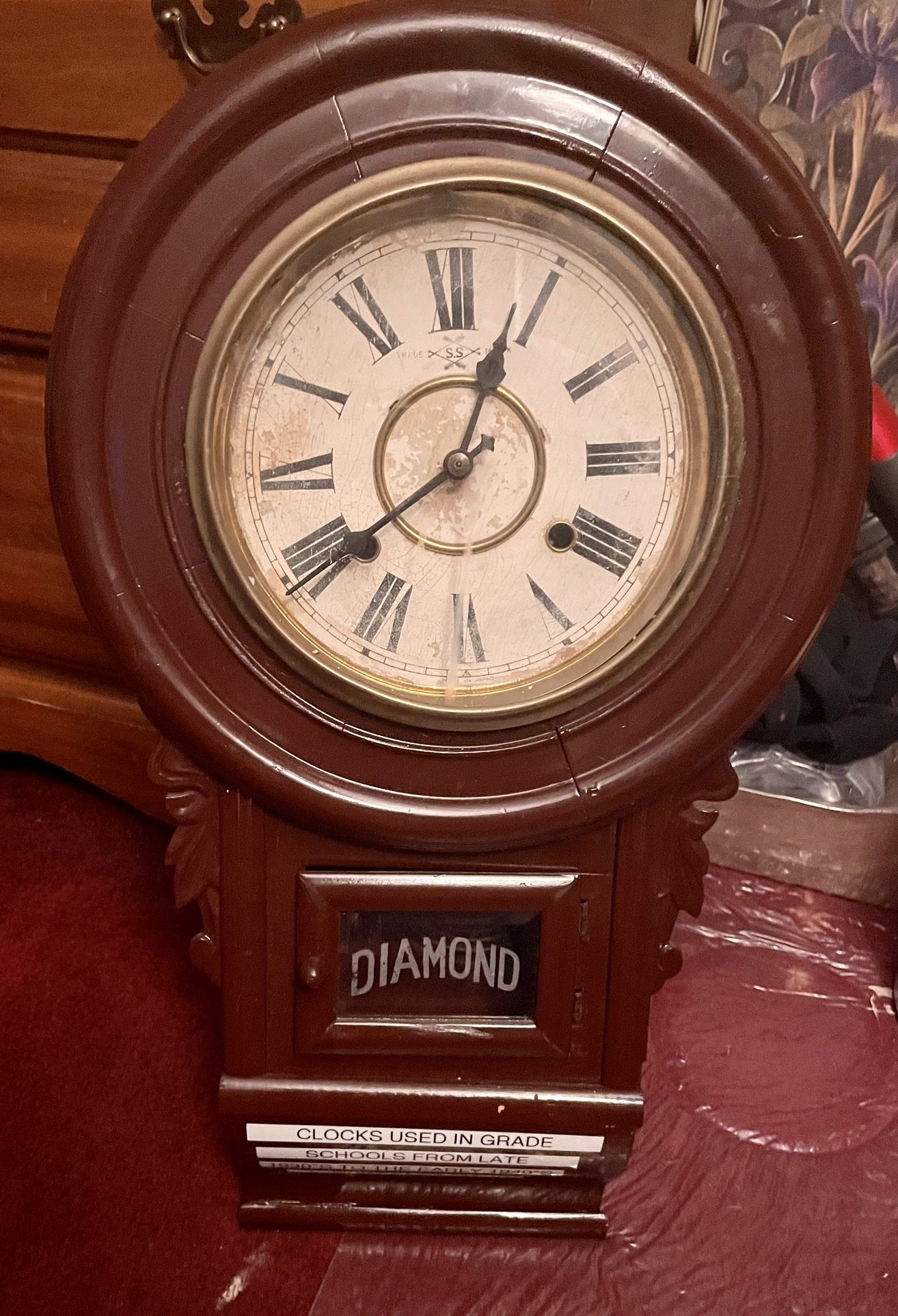 Seikosha Seiko Regulator Wall Clock [Antique]