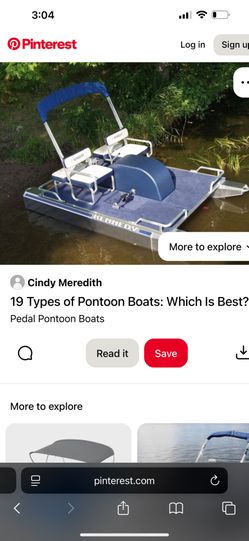 Kennedy Pontoon Paddle Boat