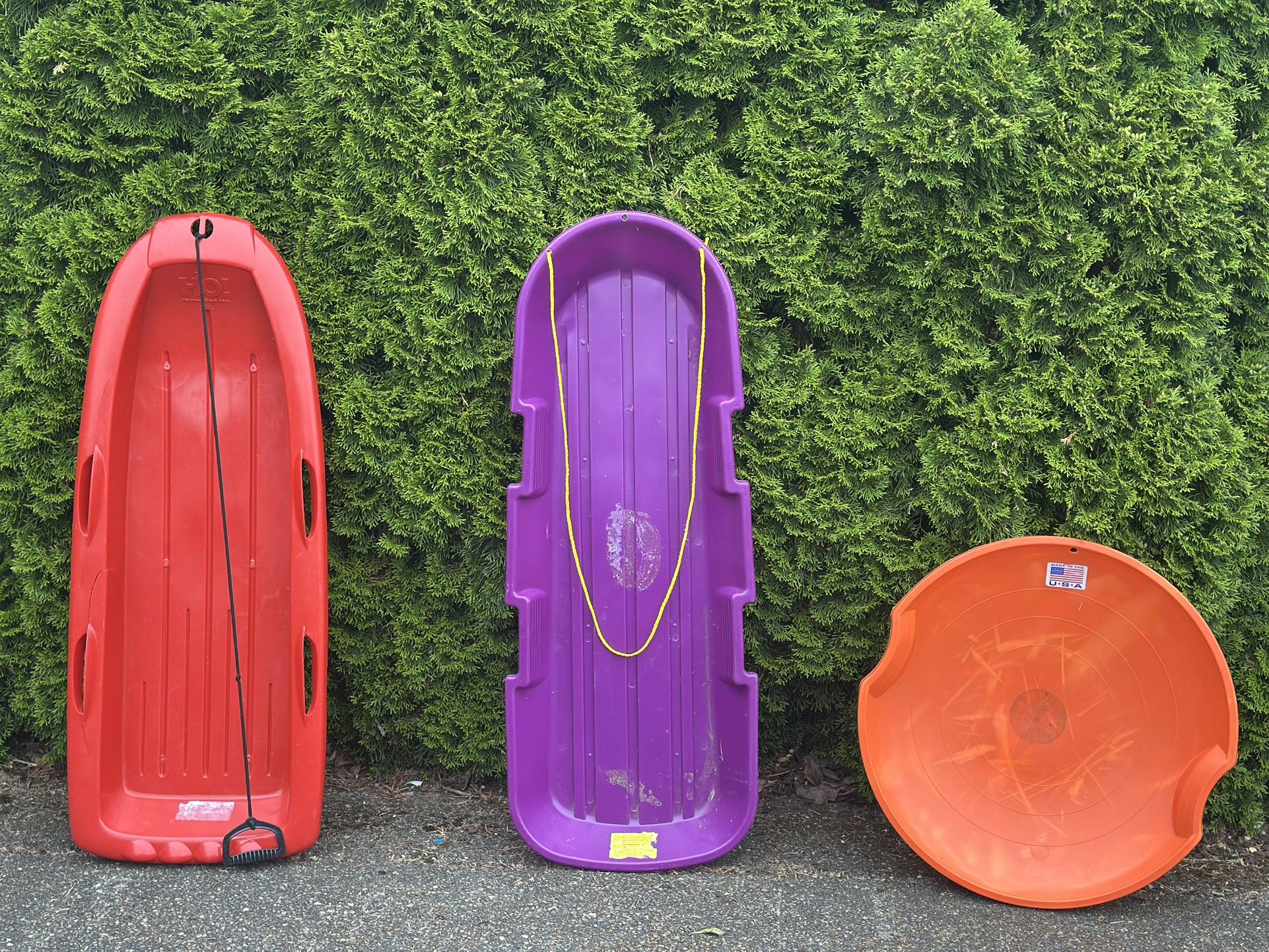 3 Sleds