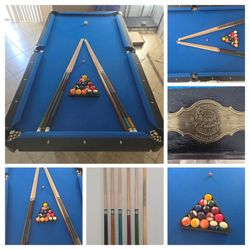 Midnight Blue Pool Table (Special Edition)