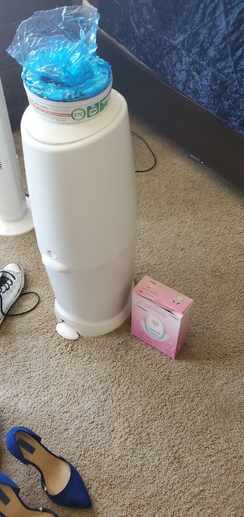 Fetal Doppler, Diaper Genie ELITE And Free Pair Of Motherhood New Maternity Jeans Fixed diaper Genie! TWO Pails