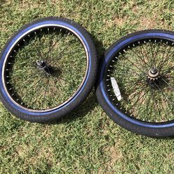 Tires front and back for BMX bike