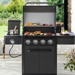 Member's Mark Pro Series 4-Burner Gas Grill, BBQ Grill