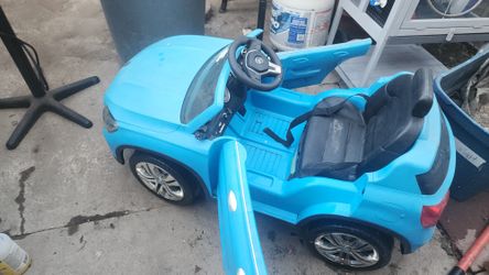 Kids Blue Mercedes 