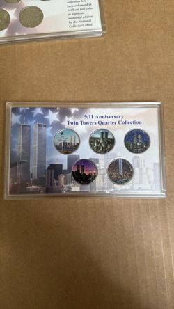 9/11 Anniversary Twin Towers Quarter Collection