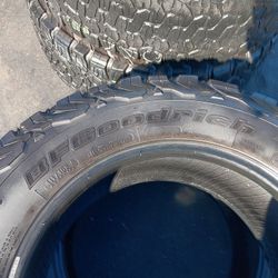 2 Llantas Lt 245 65 R17 Bfgoodrich All Terrain Ko2 