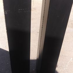 Decorative Black Bases  Set A Half Body Bust 