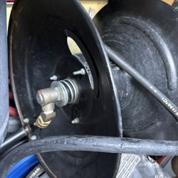 Pressure Washed Hose Rail