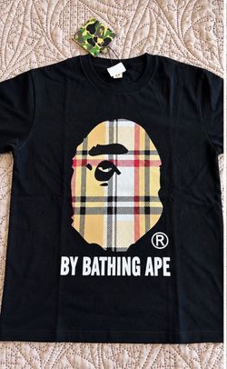 BAPE By Bathing Ape Plaid Graphic T-Shirt