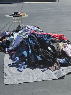 Large Mixed Lot of Used Clothing