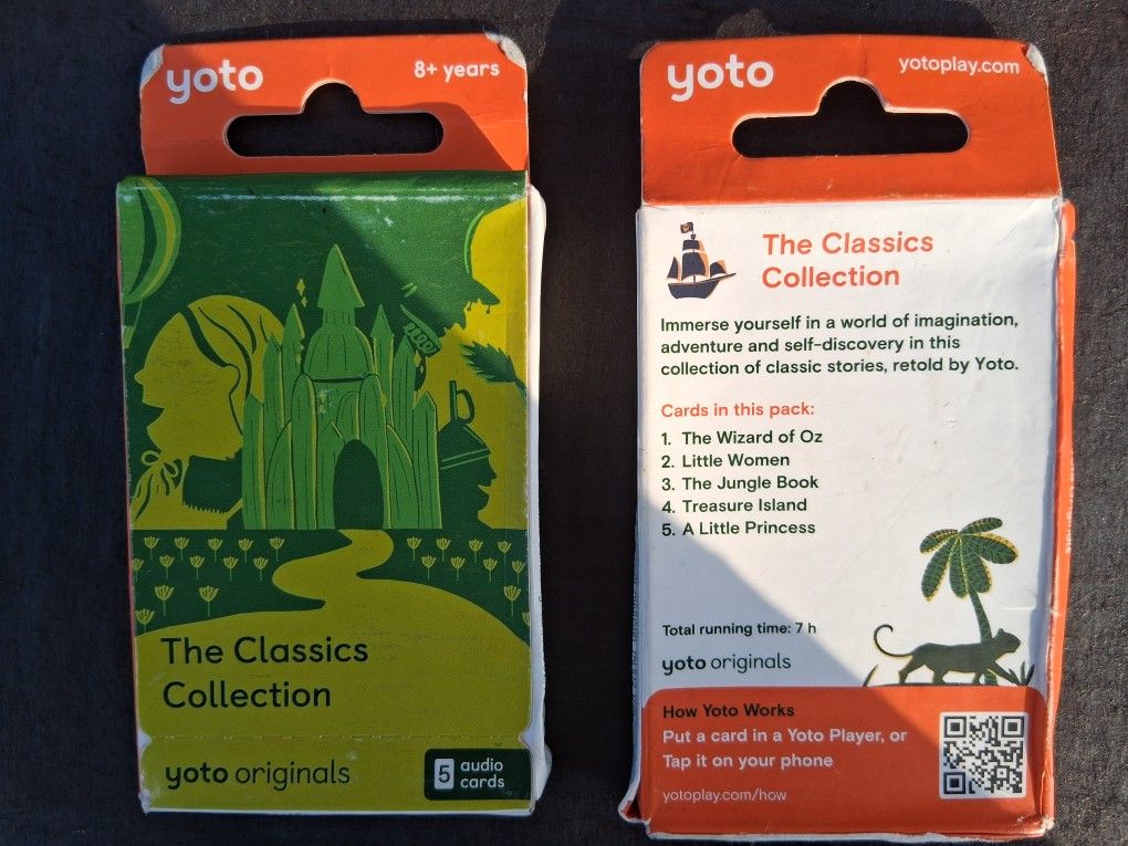 Classics Collection Yoto Audio Cards 