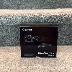 Canon G7x mark iii $1200
