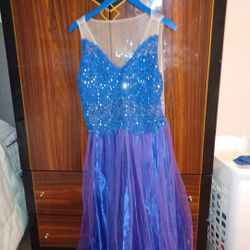 Long Prom Dress A Line Formal Evening Dress Tulle Bridesmaid Wedding Party Dress 