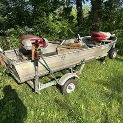 14ft aluminum Boat