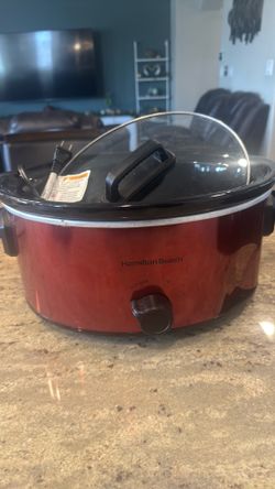 Red crockpot