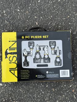 6pc Pliers Set 
