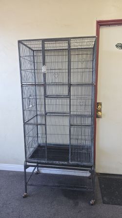 Huge bird cage