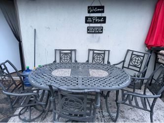 Patio table