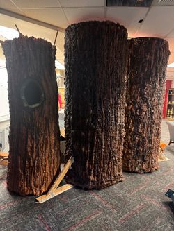 10’ artificial tree props