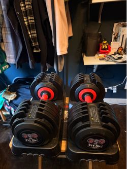 FitRX Adjustable Dumbbells