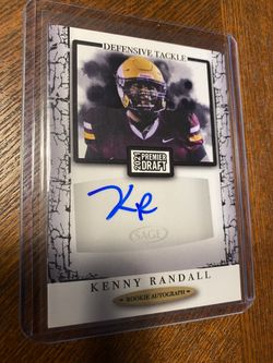 Kenny Randle Premier Draft Signature Rookie
