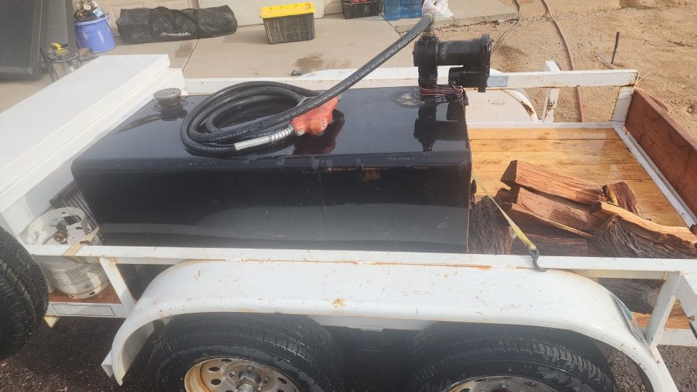 100 Gallon Auxiliary Tank With Pump