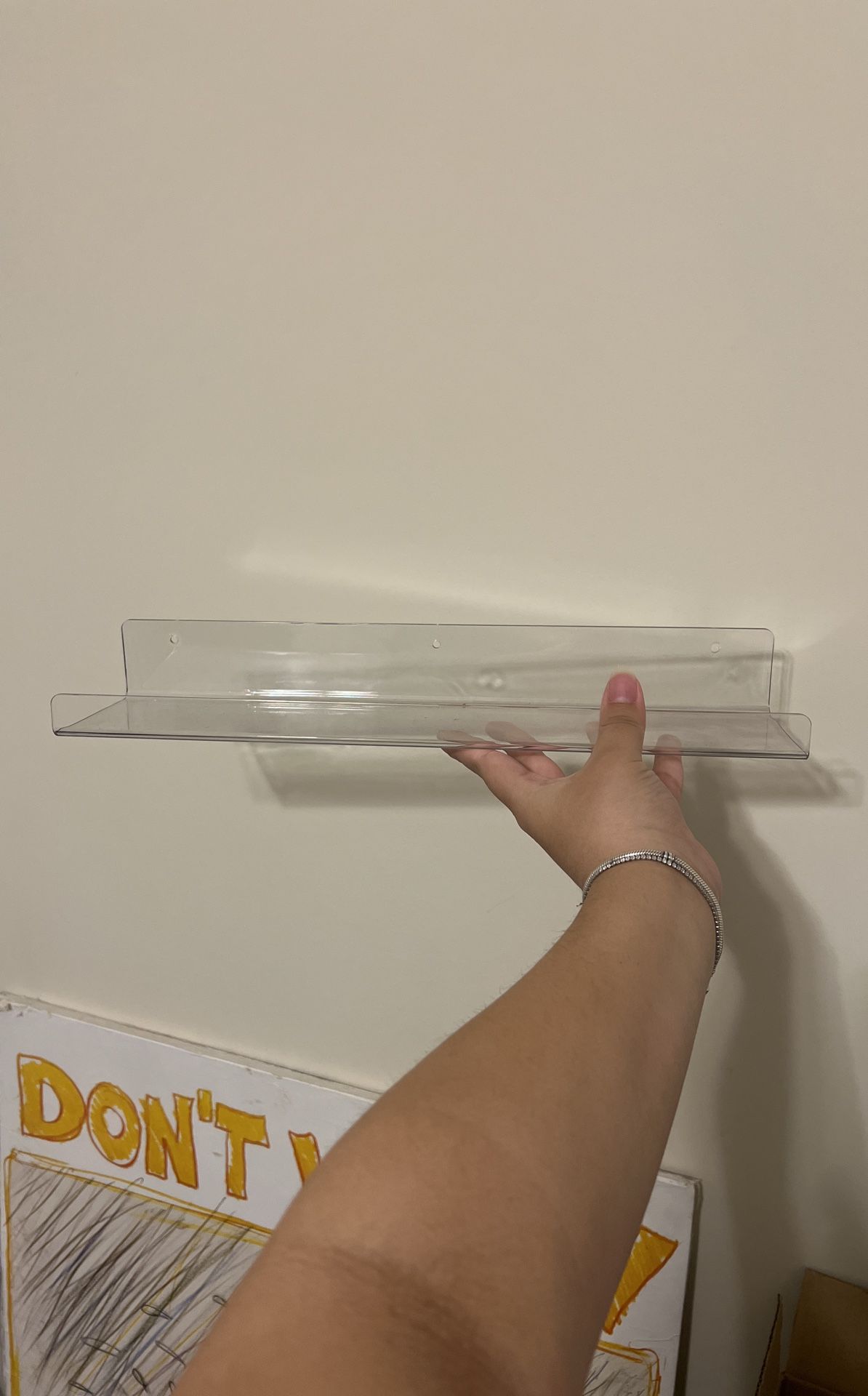 Floating shelves