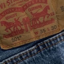 35x30 Levi’s Men’s 501 Original Jeans
