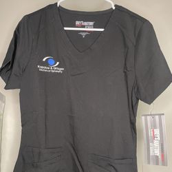 Black Greys Anatomy Scrubs