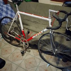 Old School Racing Bike Aluminum Lightweight